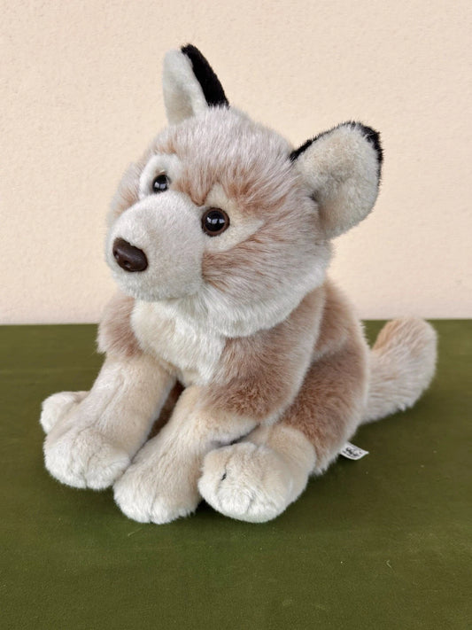Peluche Anna Club WWF lupo giocattolo morbido ritirato realistico raro peluche da collezione