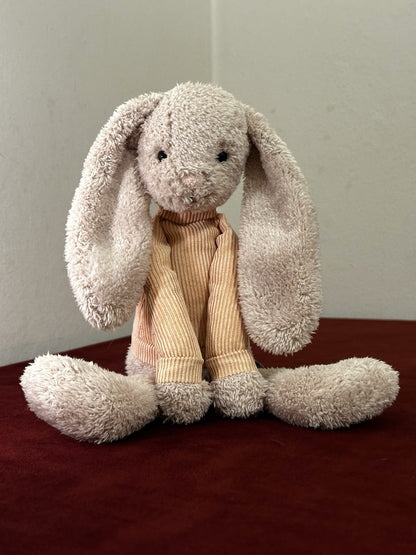 Jellycat Jumble Bunny Pensionato Raro Cordy Rosa Jumper Coniglio Giocattolo Morbido-