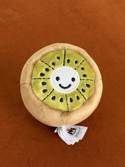 Jellycat Favoloso Frutta Kiwi BNWOT Cibo Peluche Collezionabile Ritirato Peluche Raro-