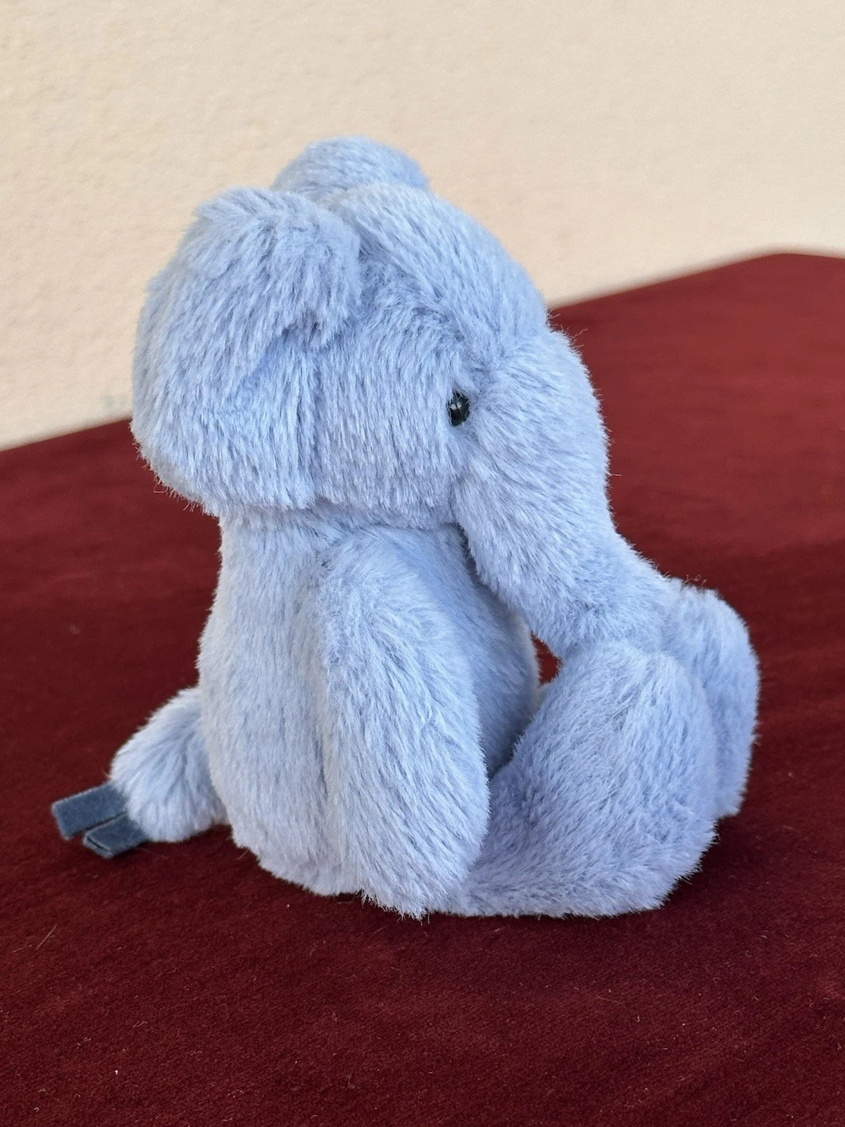 Jellycat Tiny Baby Piper Elephant BNWOT Blue Elly Mini Plush 5.5” Gap Exclusive