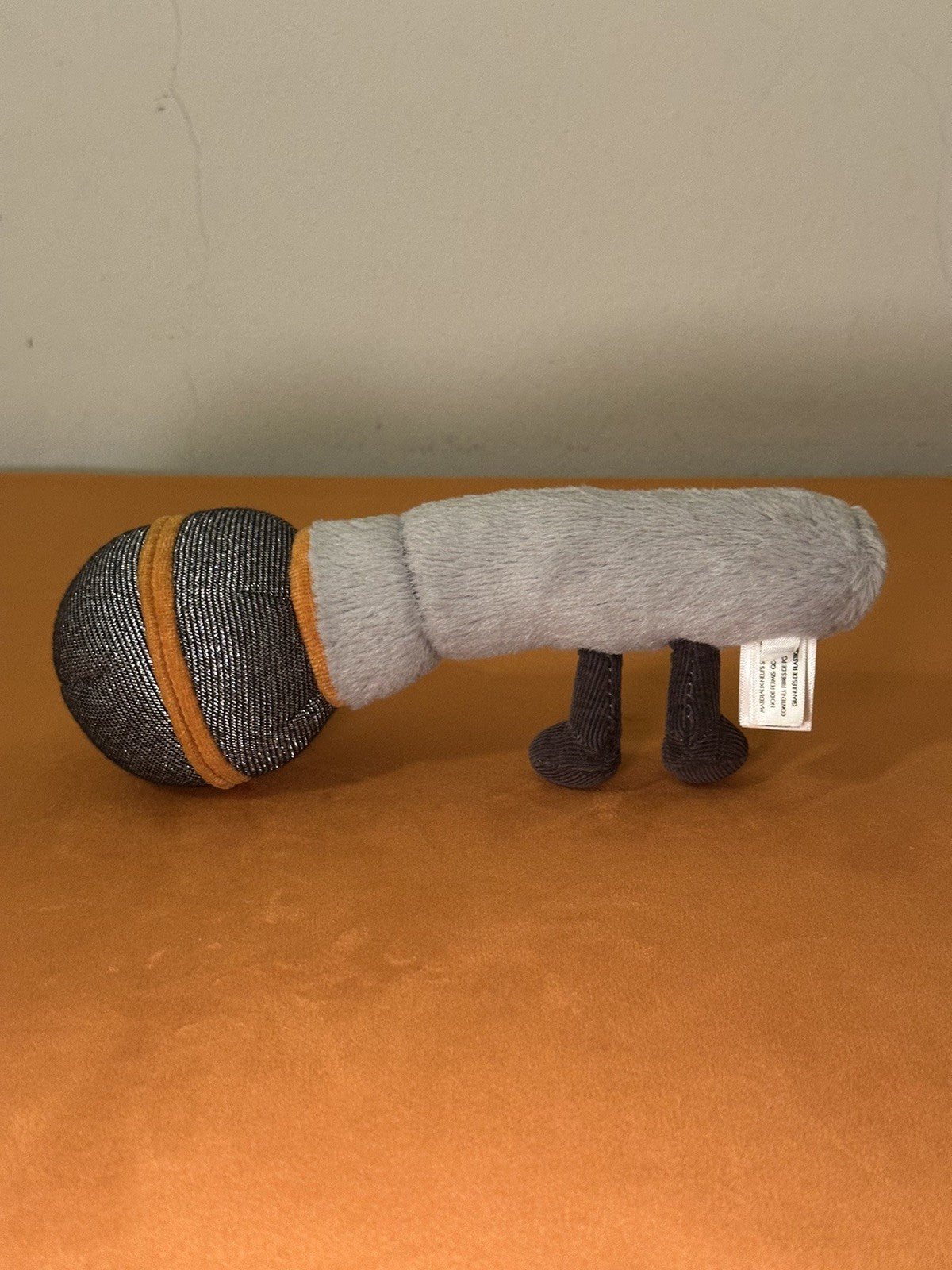 Jellycat Microfono Divertente Nuovo Senza Etichette Ritirato Raro Giocattolo Morbido-