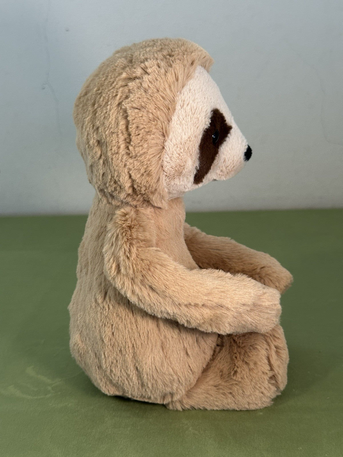 Peluche Jellycat Medium Bashful Sloth nuovo senza etichette ritirato raro animale selvatico giocattolo morbido-