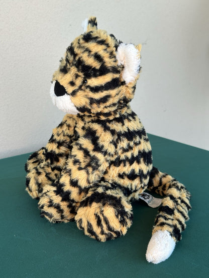 Peluche Jellycat Fuddlewuddle Tiger Medium Soft Toy 9" HTF Wild Big Cat ritirato-