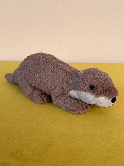Jellycat Lollybob Otter Rare Retired Brown Extra Soft Toy cm.33 Plush
