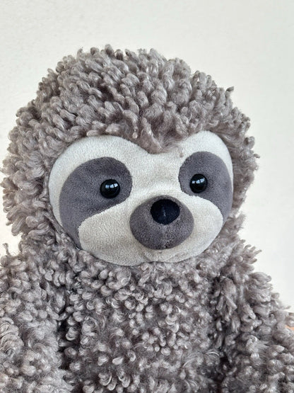 Rarissimo peluche Jellycat Cicerone bradipo riccio marrone beige in pensione cm.40