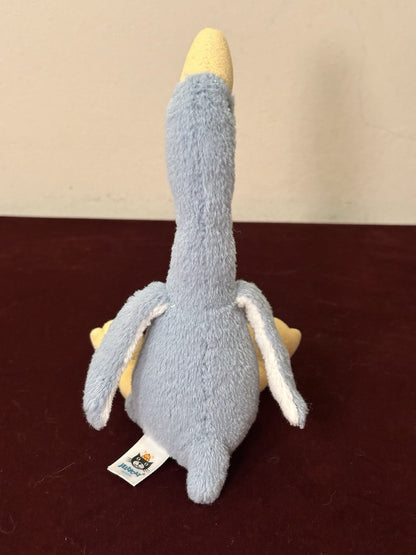 Peluche Jellycat Small Daisy Runner Duck blu chiaro oca media raro uccellino in pensione-