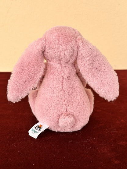 Jellycat OG Small Bashful Tulip Blossom Bunny Retired Pink Rabbit Soft Plush