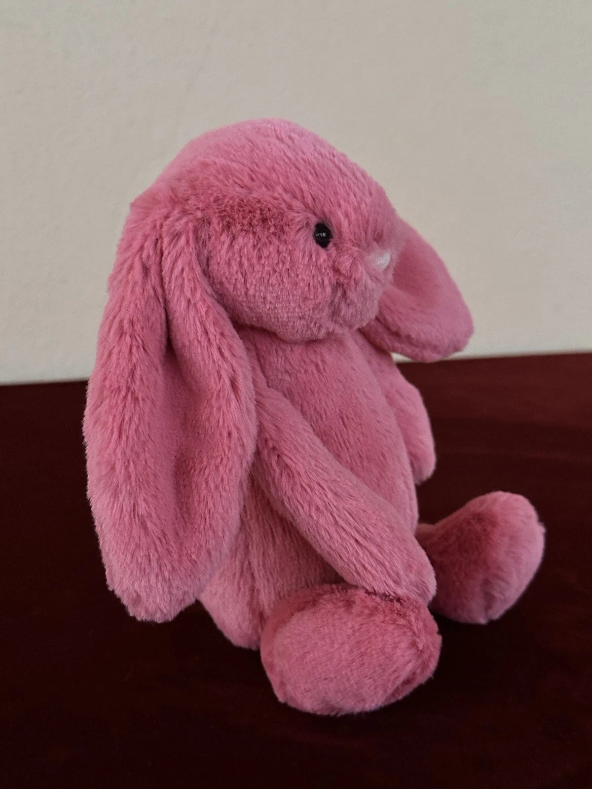Jellycat Small Bashful Cerise Bunny BNWOT 8” Retired Pink Rabbit Soft Plush