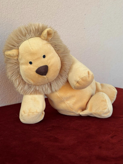 Jellycat Dozydou Lion BNWOT Rare Retired Yellow Velvety Big Wild Cat Soft Toy