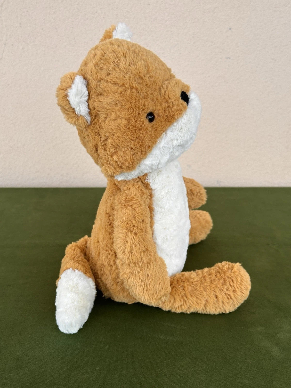 Jellycat Tuffet Fox BNWOT Woodland Orange and Cream Fox Rare Retired Soft Toy