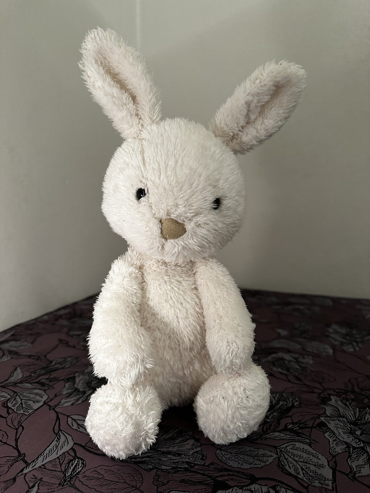 Jellycat Medium Nupita Coniglietto Crema Bianco Giocattolo Morbido cm.35 Coniglio Lepre Pensionato HTF-