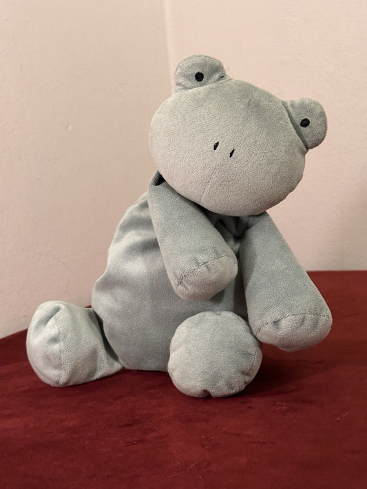 Peluche Jellycat Dozydou Frog raro peluche rane velluto verde in pensione HTF-