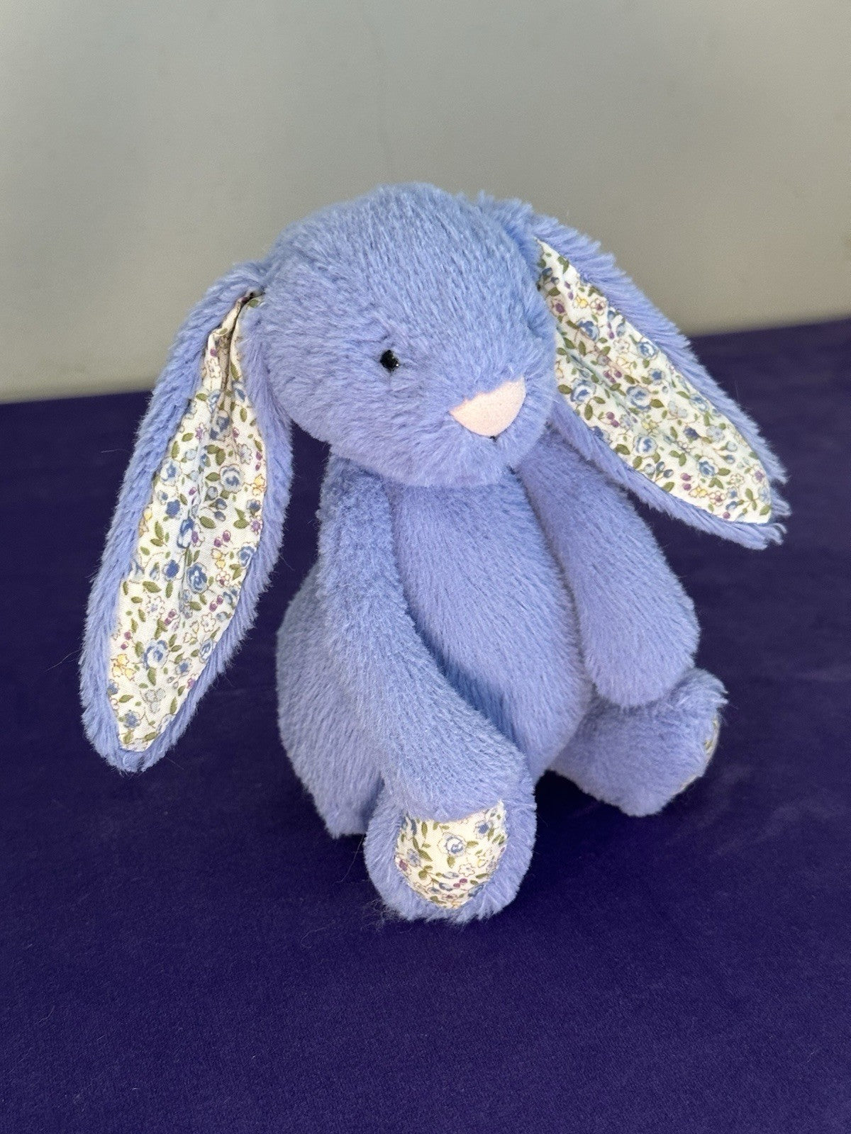 Peluche raro Jellycat piccolo timido coniglietto fiori campanelle peluche morbido giocattolo coniglio ritirato-