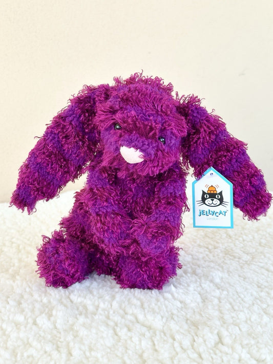 NEW Jellycat Special Edition Jamie Bashful Bunny NWT Purple Rare Soft Toy Plush