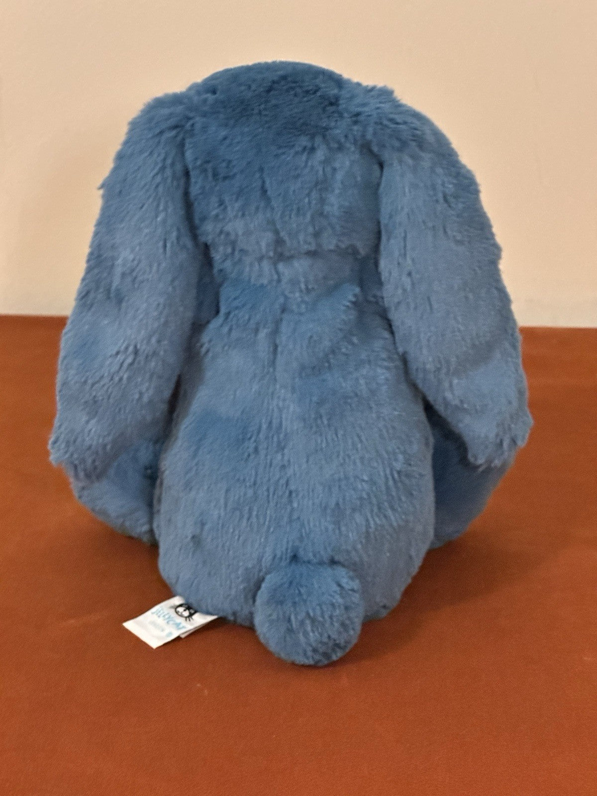 Peluche Jellycat Medium Bashful Mineral Bunny Blu Benzina Raro Coniglio Giocattolo Morbido-