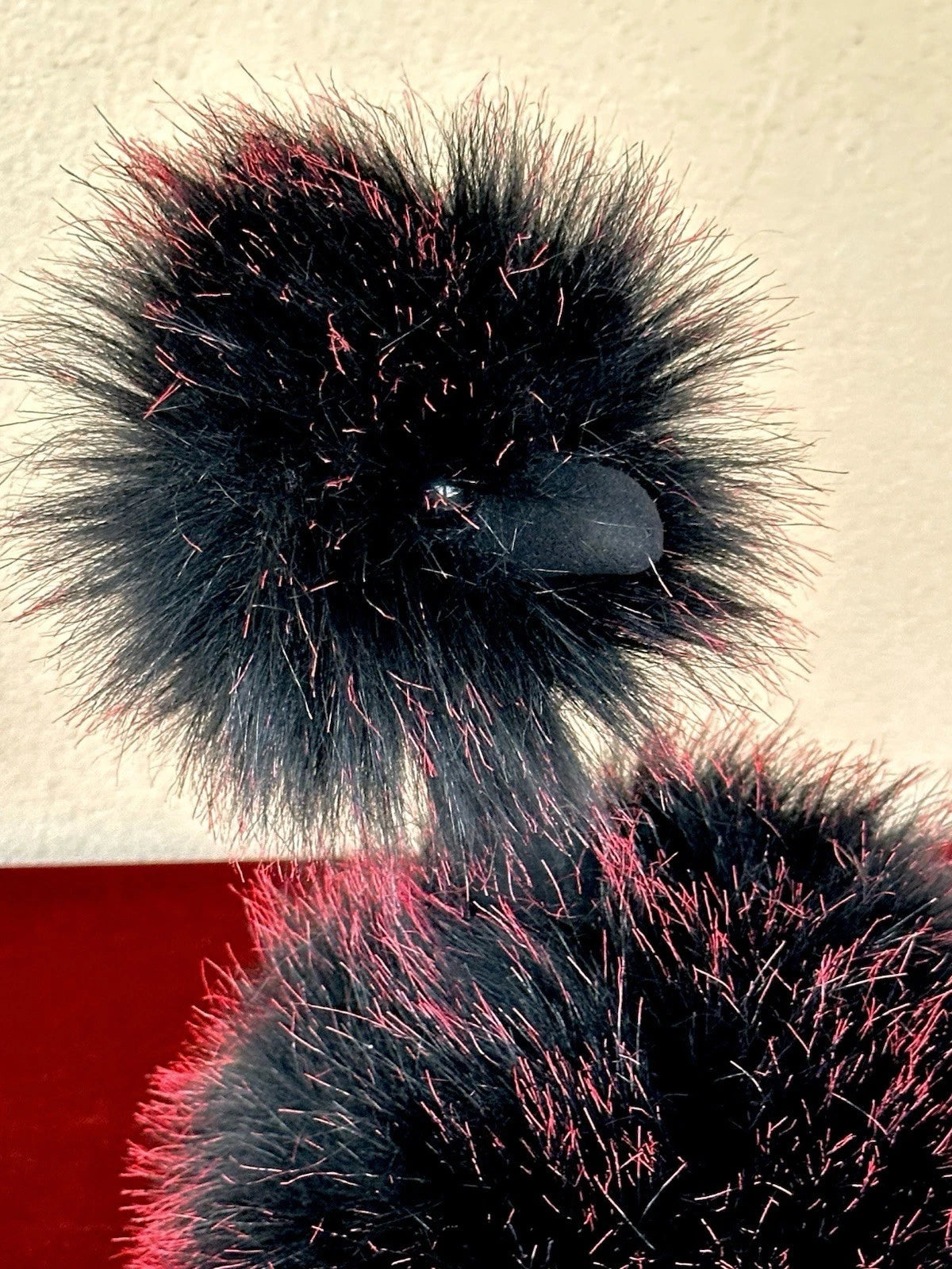 Jellycat Liquorice Pompom BNWOT Soft Toy 13in Rare Fluffy Ostrich Bird Plush