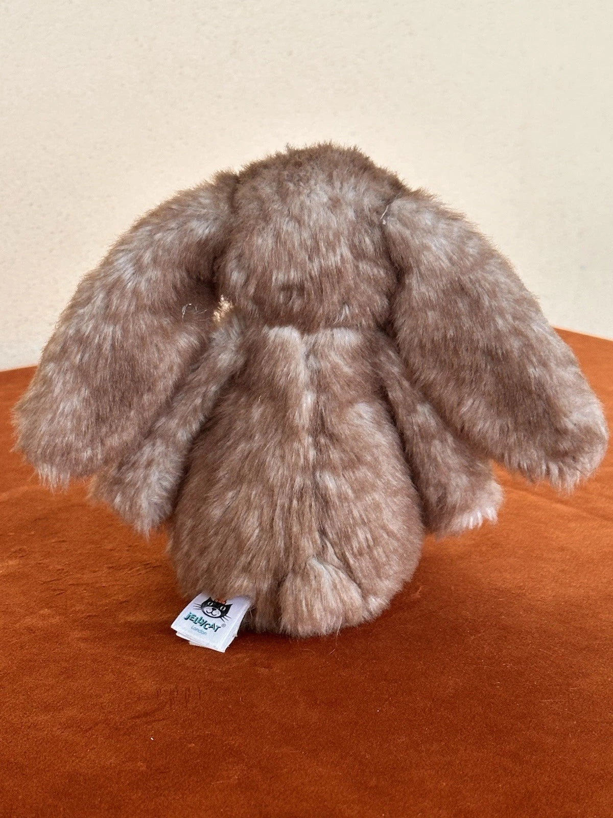 Jellycat piccolo coniglietto pecan timido nuovo senza etichette coniglio marrone Woodland ritirato HTF