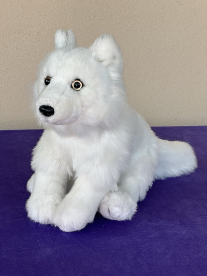Peluche Impexit Artic Fox nuovo senza etichette bianco volpe invernale raro peluche giocattolo morbido ritirato-