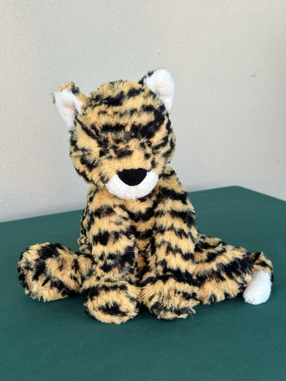 Peluche Jellycat Fuddlewuddle Tiger Medium Soft Toy 9" HTF Wild Big Cat ritirato-