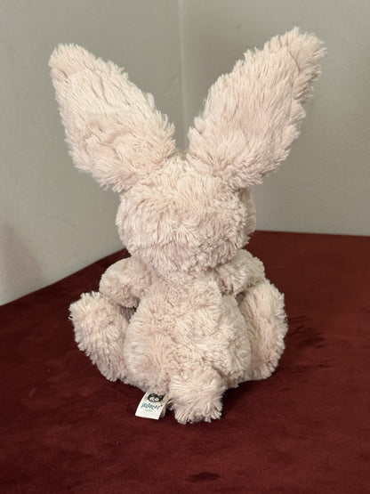 Jellycat Squiggles Coniglietto Beige Crema Coniglio Giocattolo Morbido Raro Peluche Ritirato-
