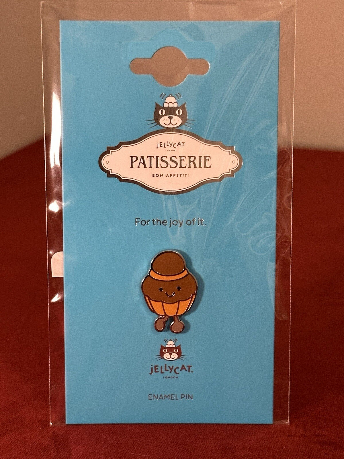 NUOVA spilla Brioche Jellycat Amusables Pasticceria Francese Parigi-