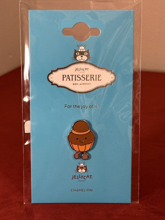 NUOVA spilla Brioche Jellycat Amusables Pasticceria Francese Parigi-