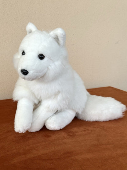 Peluche Anna Club WWF Volpe Artica Bianca Volpe Invernale Rarissimo Peluche Giocattolo Morbido Ritirato-