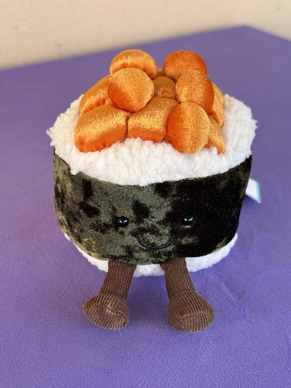 New Jellycat Silly Sushi Maki BNWT Rare Retired Food Fish Soft Toy Plush HTF