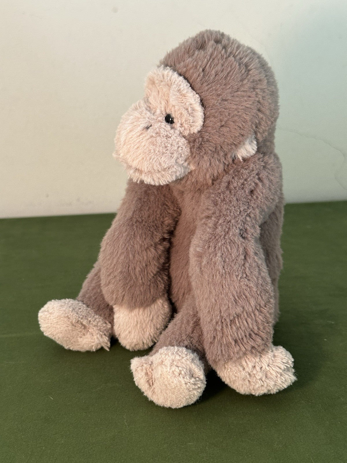 Jellycat Small Gregory Gorilla Scimmia Super Morbida Giocattolo Raro Peluche Ritirato cm.19-
