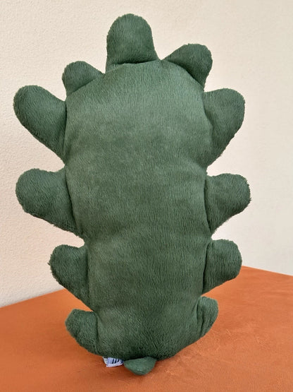 Jellycat Woodland Oak Leaf Large Green Leave Rare Retired Soft Toy Plush