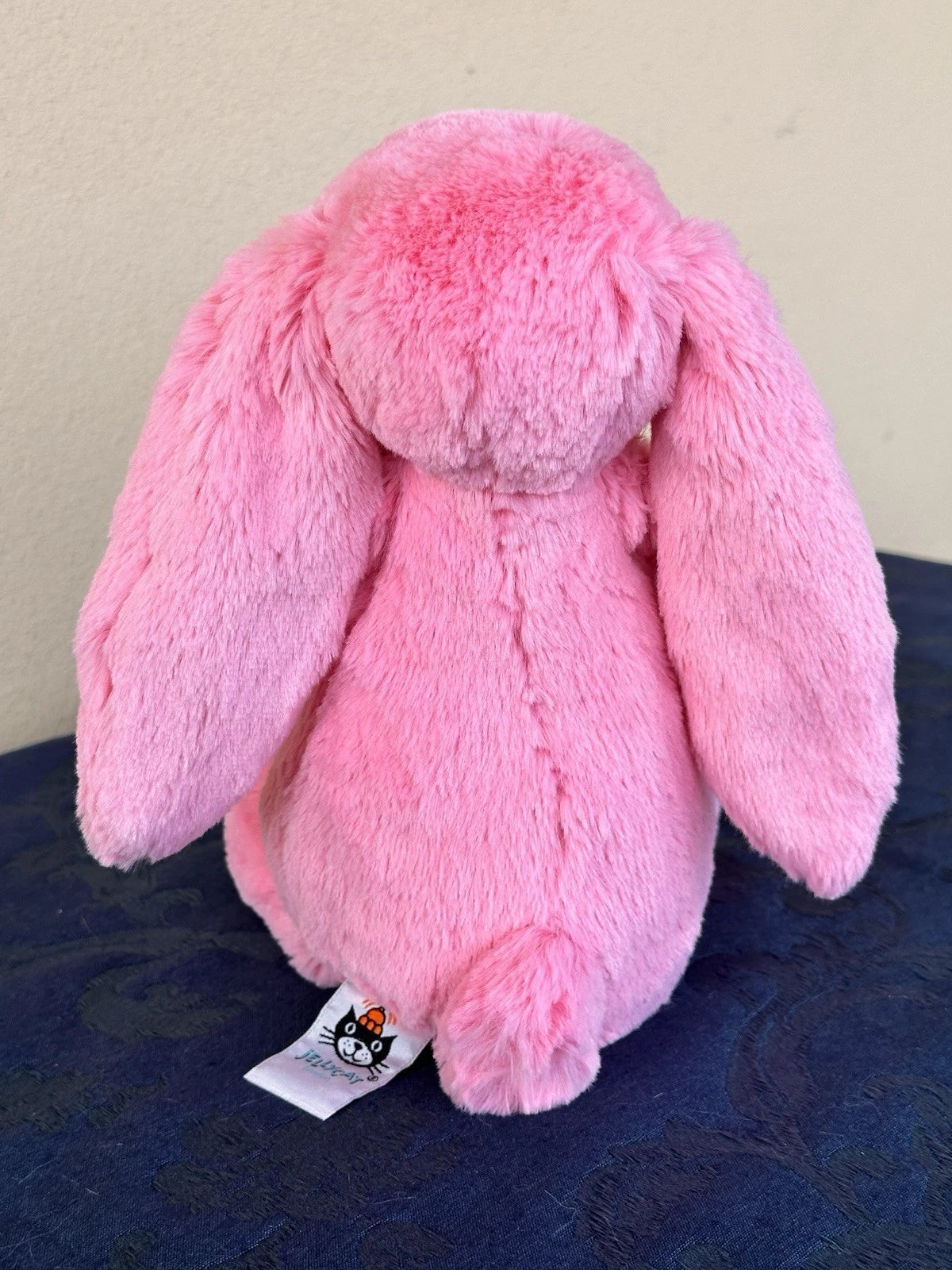 Jellycat Medium Bashful Sorbet Bunny BNWOT Rare Retired Candy Pink Rabbit Plush