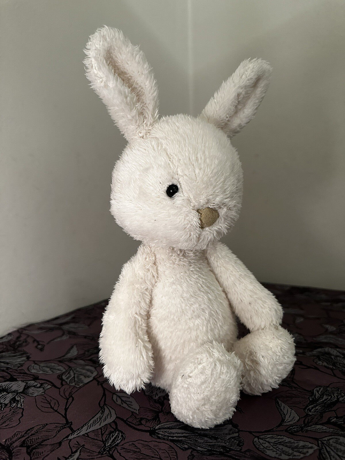 Jellycat Medium Nupita Coniglietto Crema Bianco Giocattolo Morbido cm.35 Coniglio Lepre Pensionato HTF-