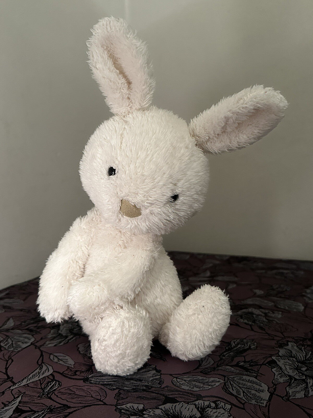 Jellycat Medium Nupita Coniglietto Crema Bianco Giocattolo Morbido cm.35 Coniglio Lepre Pensionato HTF-