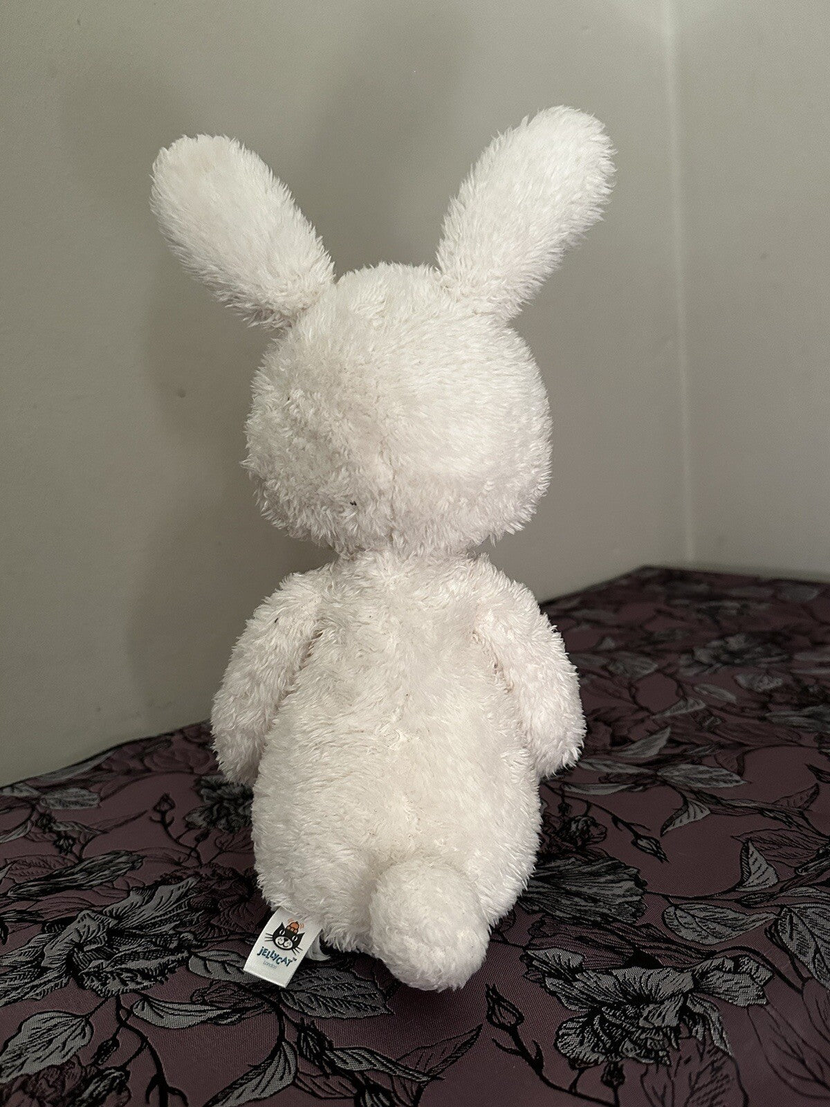 Jellycat Medium Nupita Coniglietto Crema Bianco Giocattolo Morbido cm.35 Coniglio Lepre Pensionato HTF-