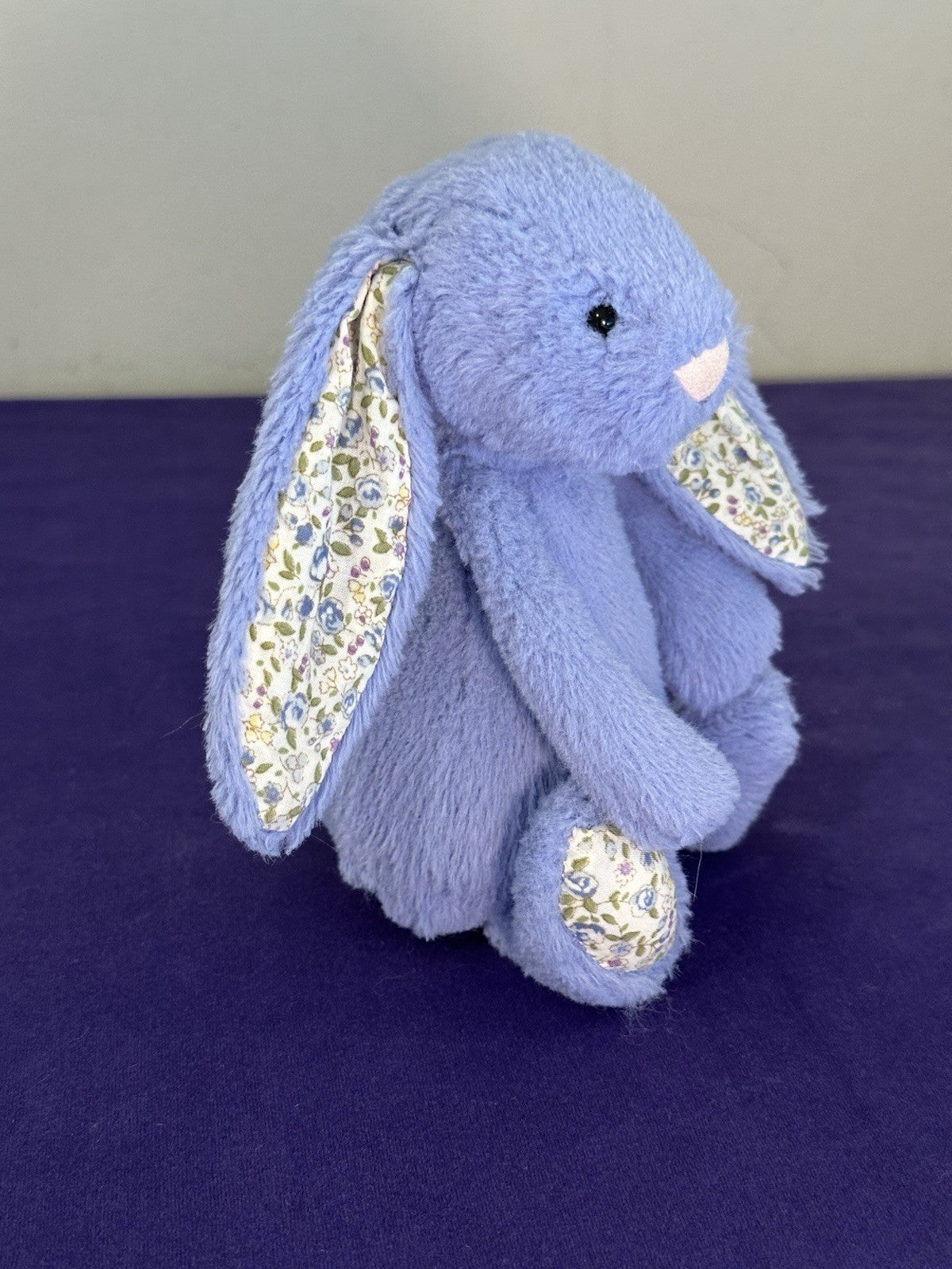 Peluche raro Jellycat piccolo timido coniglietto fiori campanelle peluche morbido giocattolo coniglio ritirato-