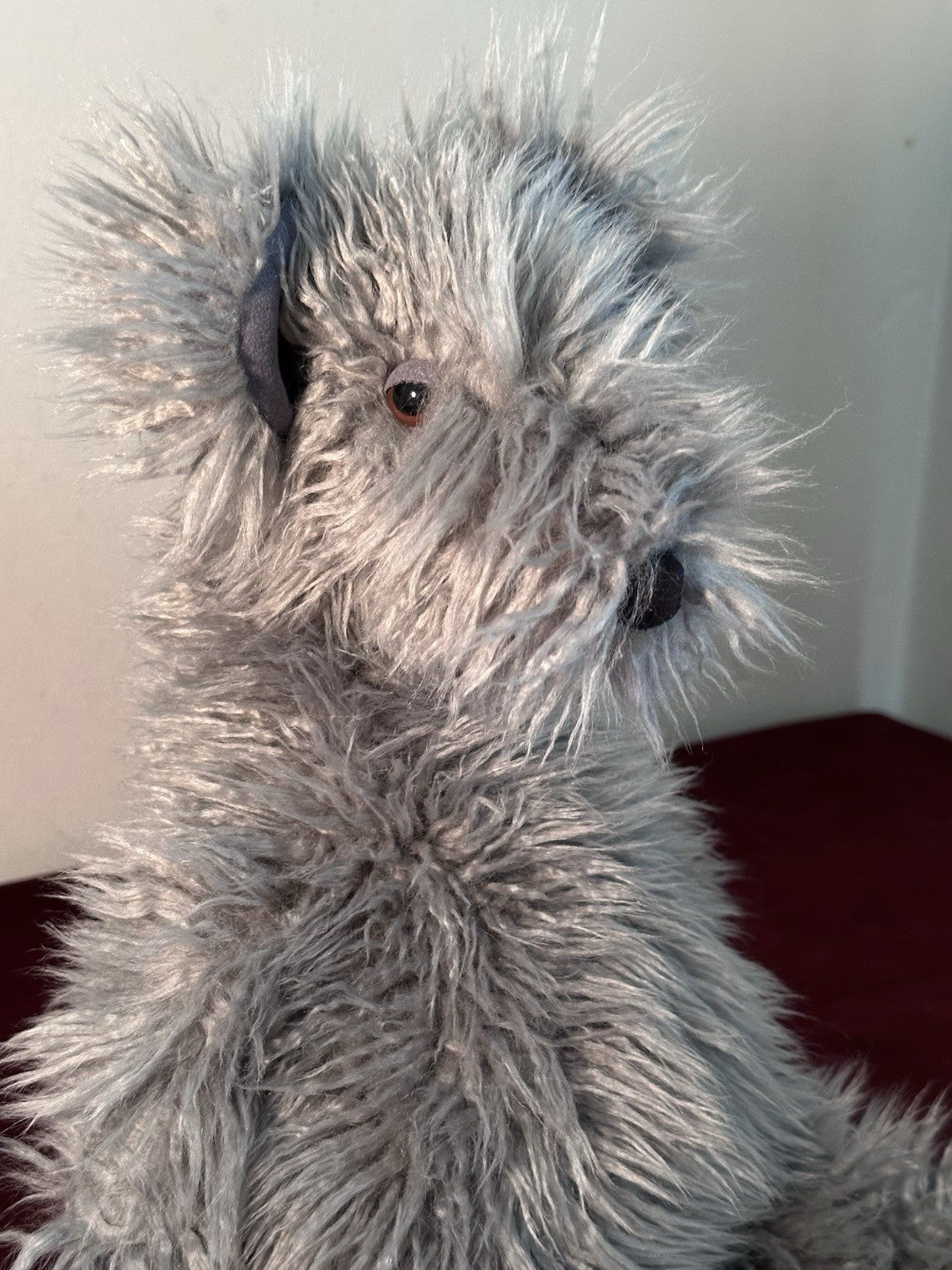 Jellycat Remington Rat topo grigio da collezione morbido scruffy topi ritirati raro 14"-