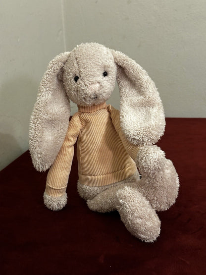 Jellycat Jumble Bunny Pensionato Raro Cordy Rosa Jumper Coniglio Giocattolo Morbido-