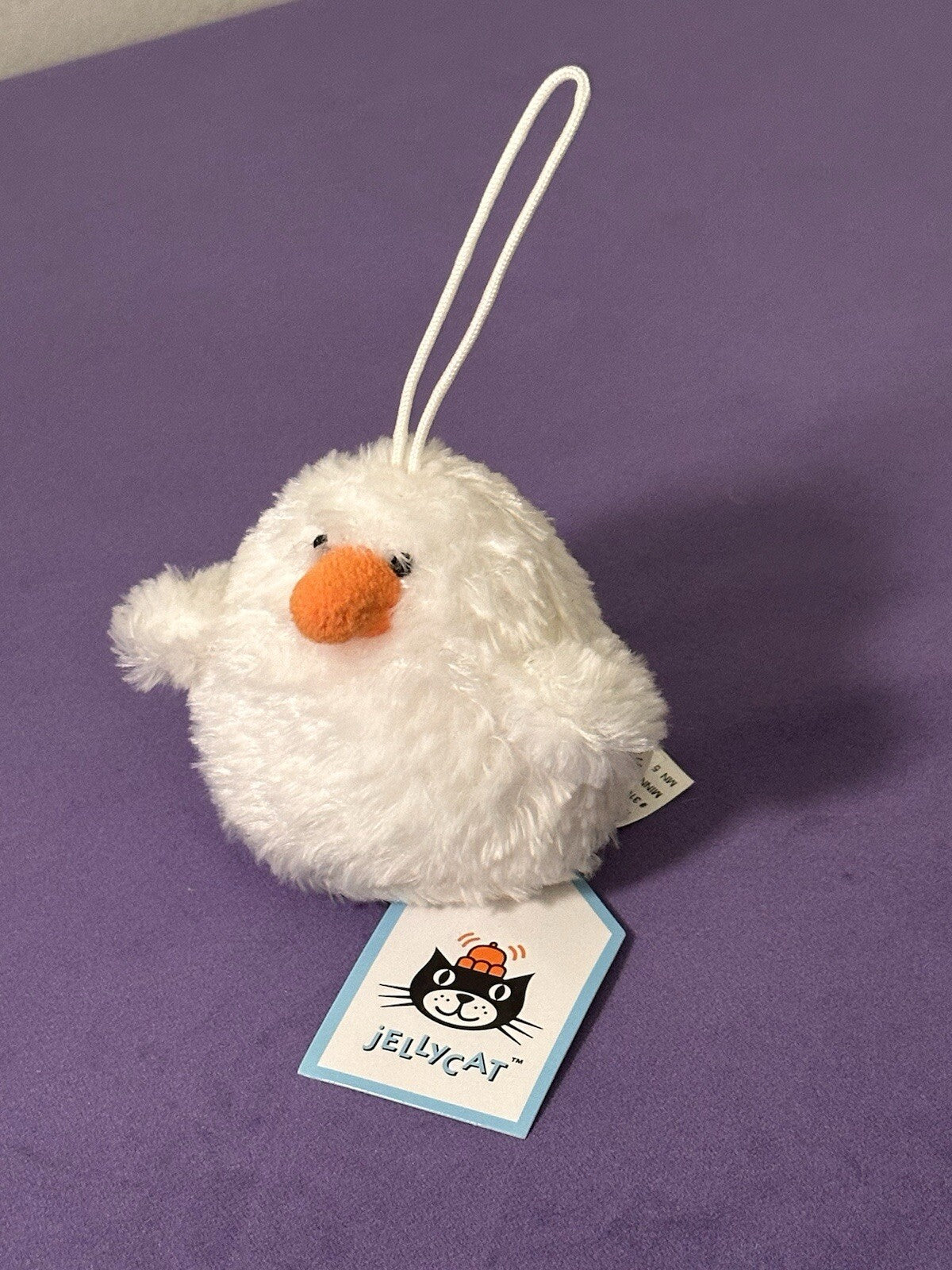 NUOVO pacchetto di 3 pulcini Jellycat Chickadee nuovi con etichette bianco, crema, giallo uccellini rari-