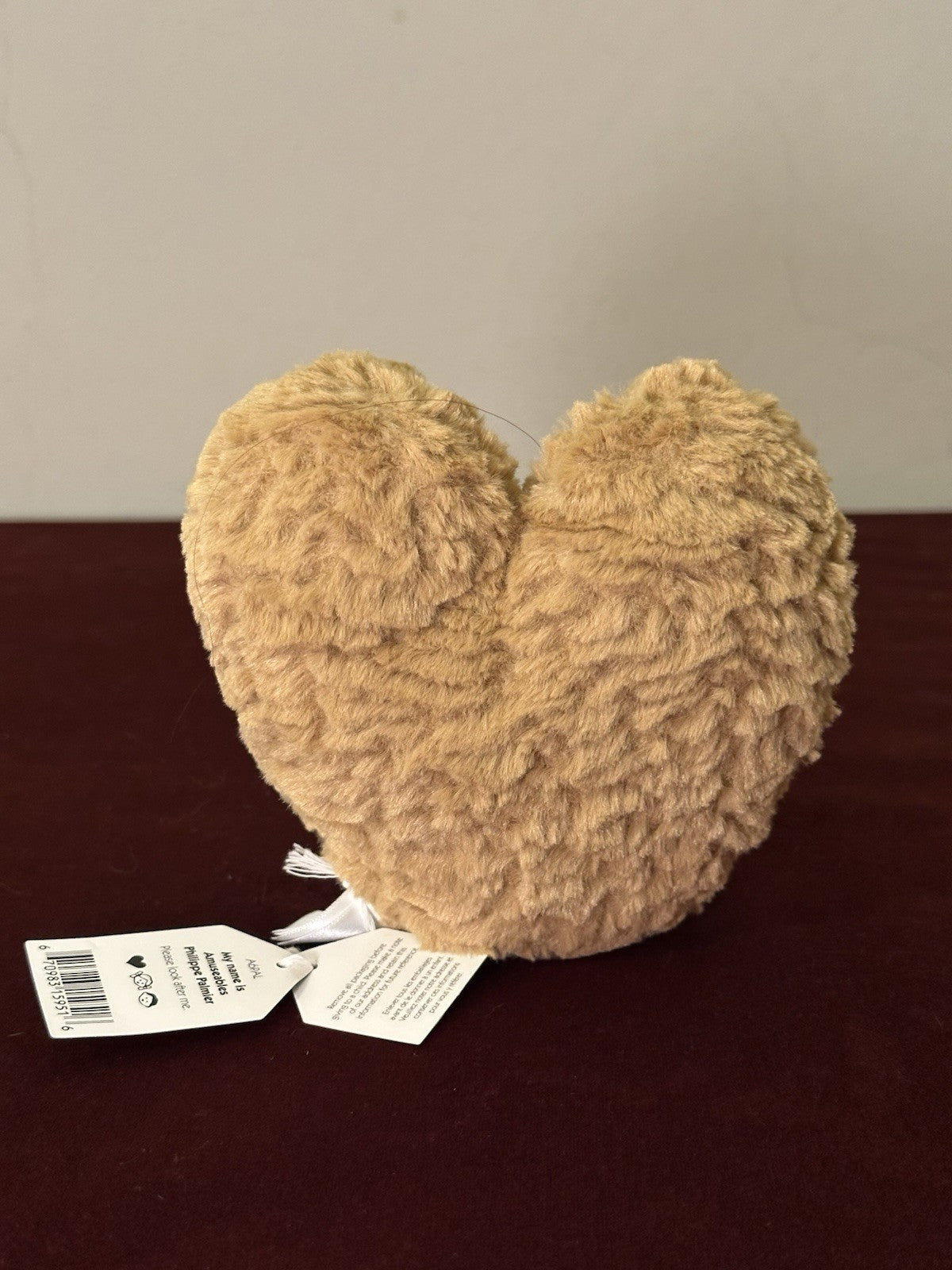 NUOVO Jellycat Amuseables Philippe Palmier Nuovo con etichette Parigi Esclusiva Pasticceria Cuori-