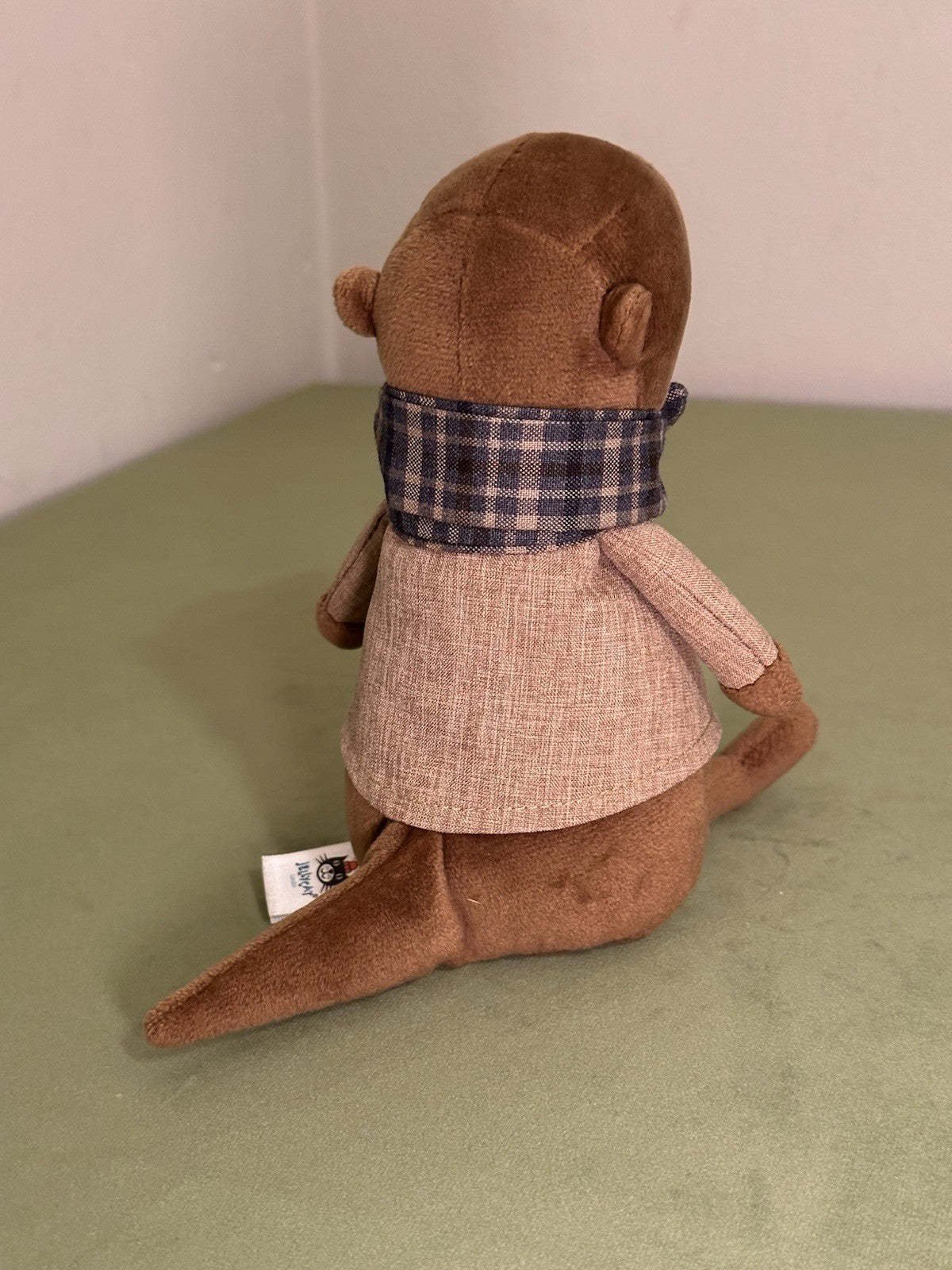Peluche Jellycat Riverside Rambler Otter giocattolo morbido vestito ritirato raro da collezione-