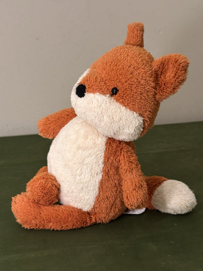 Peluche Jellycat Medium Peanut Fox nuovo senza etichette Woodland Orange Foxy morbido raro ritirato-
