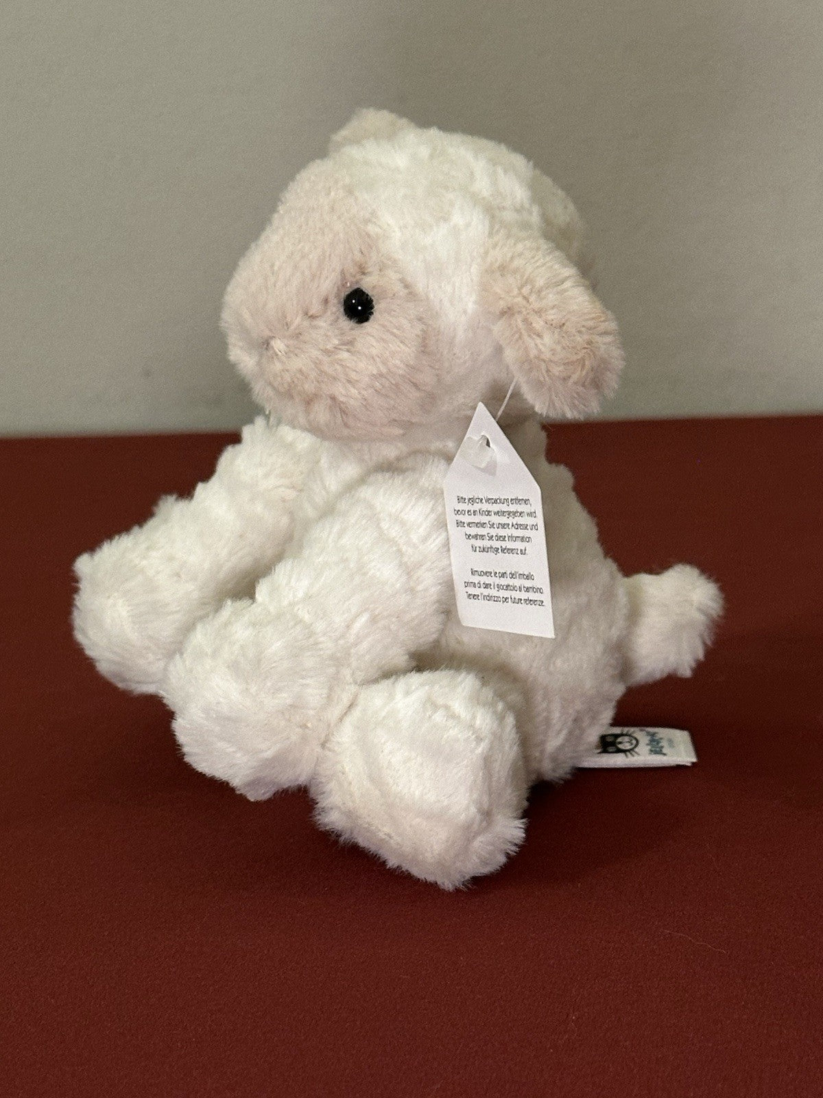 Jellycat Baby Fuddlewuddle Agnello Mini Piccola Crema Pecora Pensionato e Raro Giocattolo Morbido-