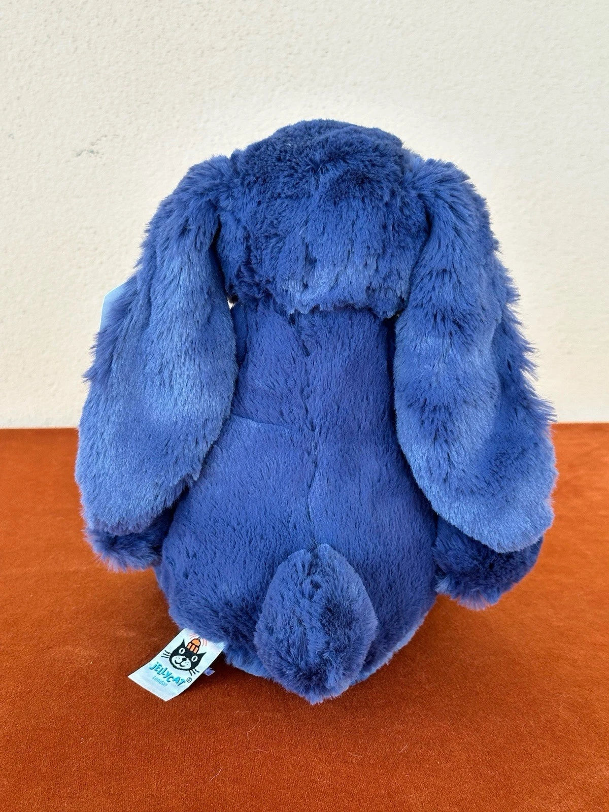 NUOVO coniglietto Jellycat Medium Bashful Stardust nuovo con etichette blu navy con stelle raro coniglio