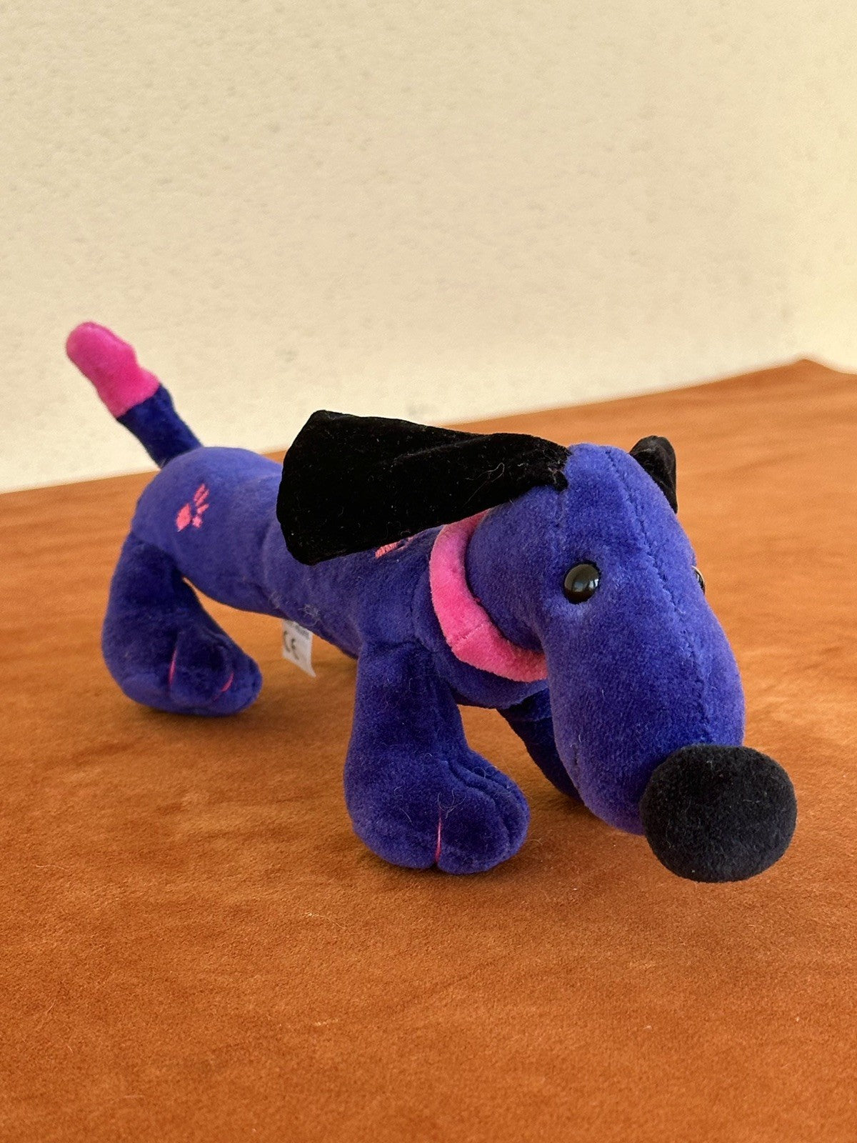 Peluche morbido cane bassotto cucciolo Jellycat Pootlin raro - collezione 2002 ritirato-