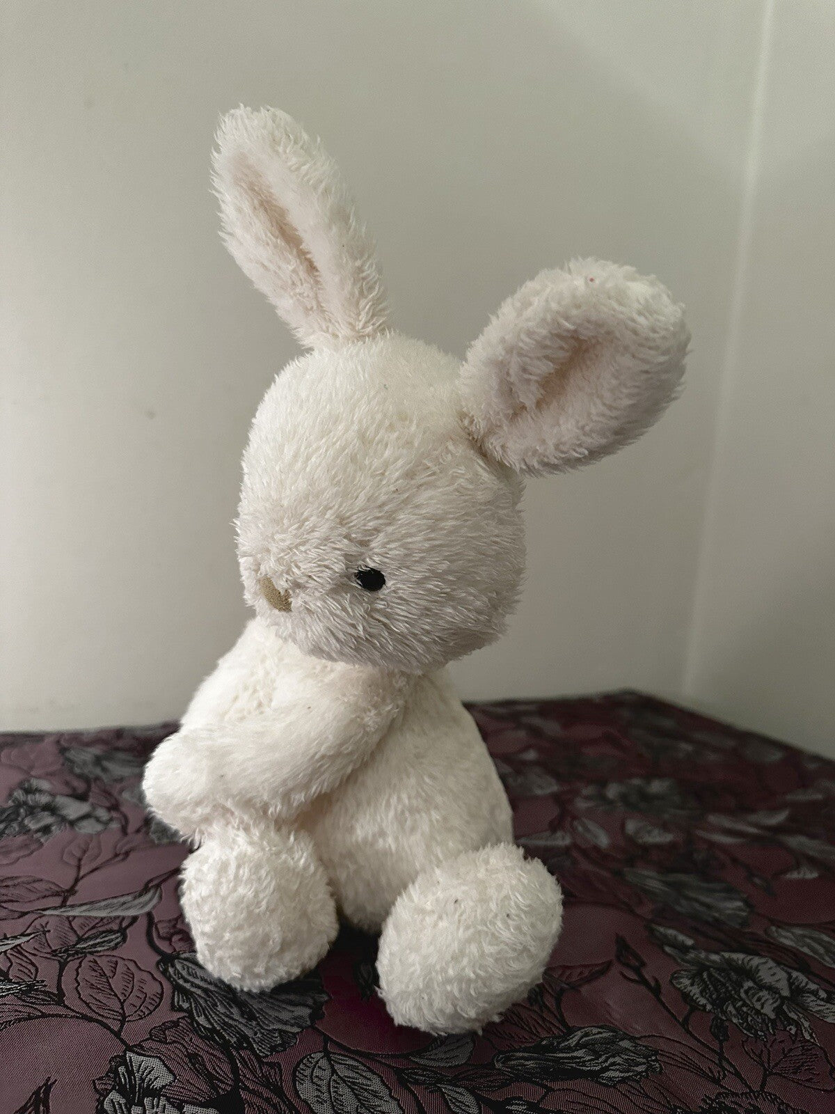 Jellycat Medium Nupita Coniglietto Crema Bianco Giocattolo Morbido cm.35 Coniglio Lepre Pensionato HTF-