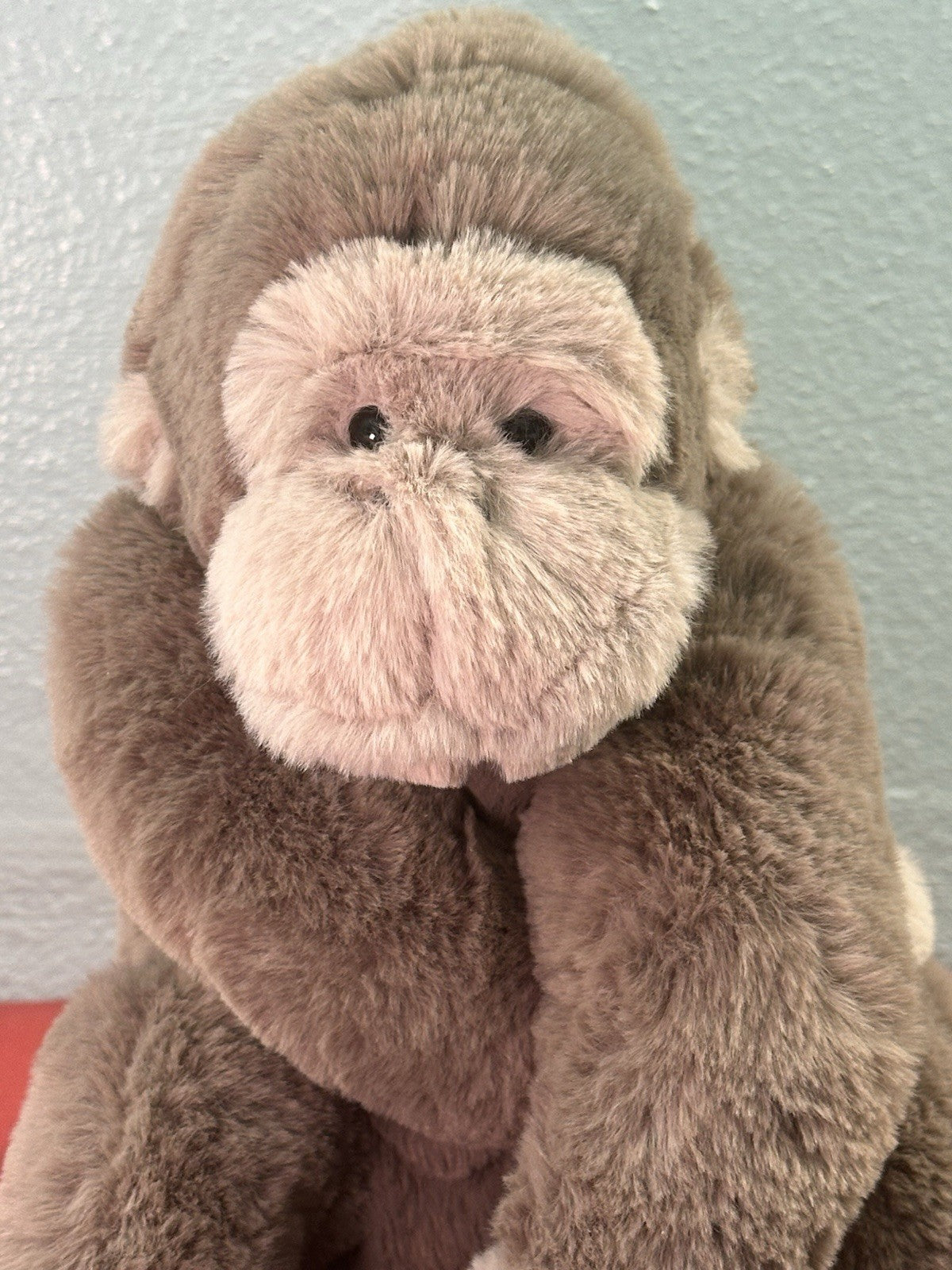 Jellycat Medium Gregory Gorilla Scimmia Super Morbida Giocattolo Raro Peluche Ritirato cm.26-