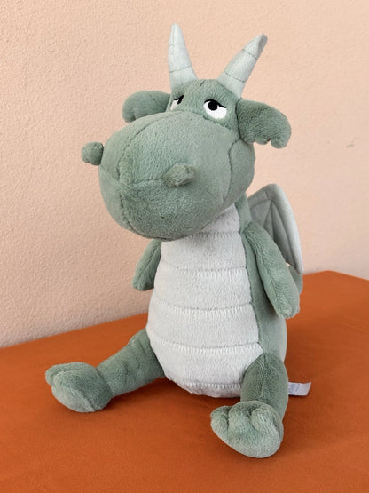 Jellycat Adon Dragon BNWOT Rare Retired Green Dragon Soft Toy
