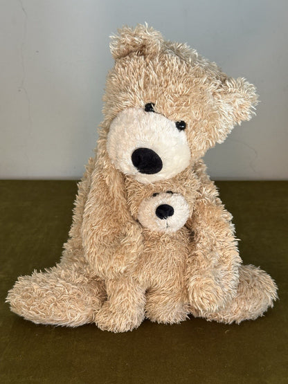 Jellycat Bunglie Honey Bears coppia orsacchiotto beige ritirato raro medio e tot-