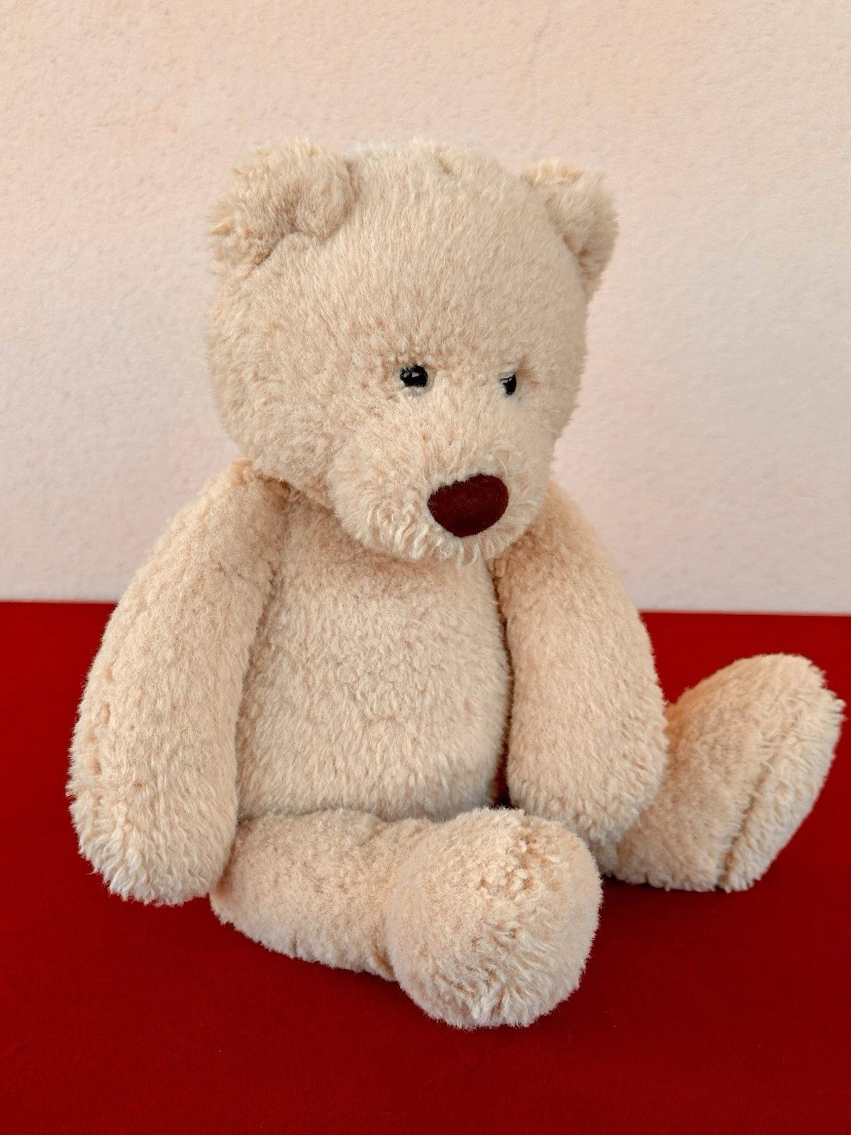 Jellycat Babbington Bear Retired Rare Teddybear Soft Toy Warm Beige Plush cm.30