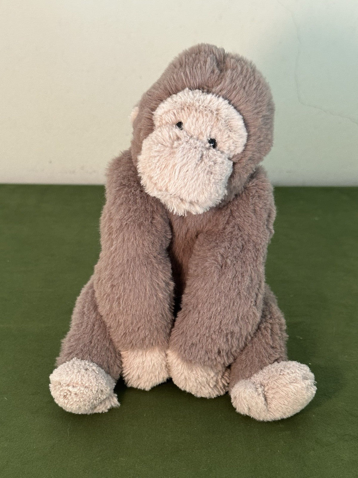 Jellycat Small Gregory Gorilla Scimmia Super Morbida Giocattolo Raro Peluche Ritirato cm.19-